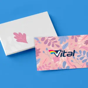 Cartões de Visita Couchê Brilho